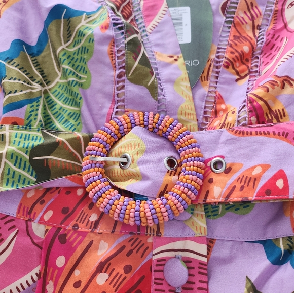 Farm Rio Lilac Romper - Picture 6 of 15